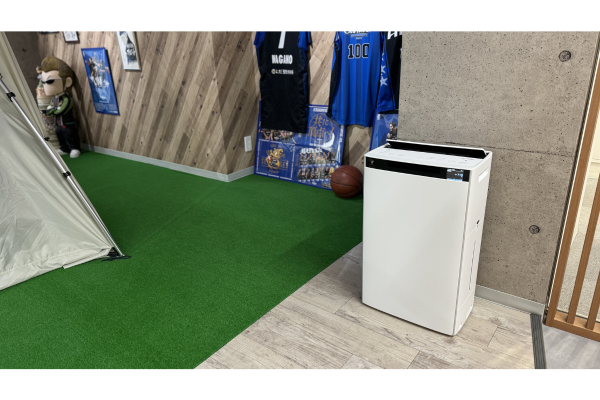 加湿空気清浄機をオフィスに2台追加導入しました